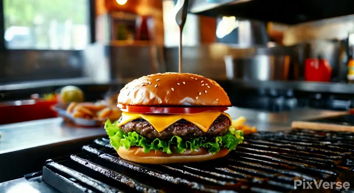 Beef & Cheese Burger