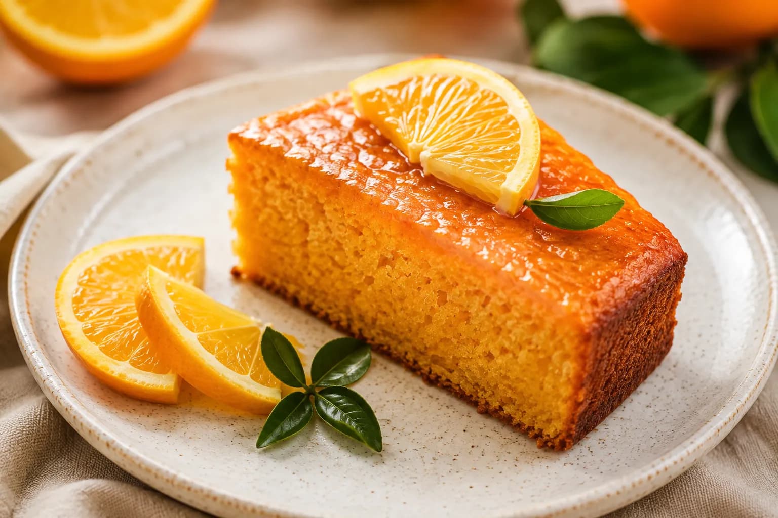 A seasonal fruit torte baked in the Sugar & Spice kitchen
