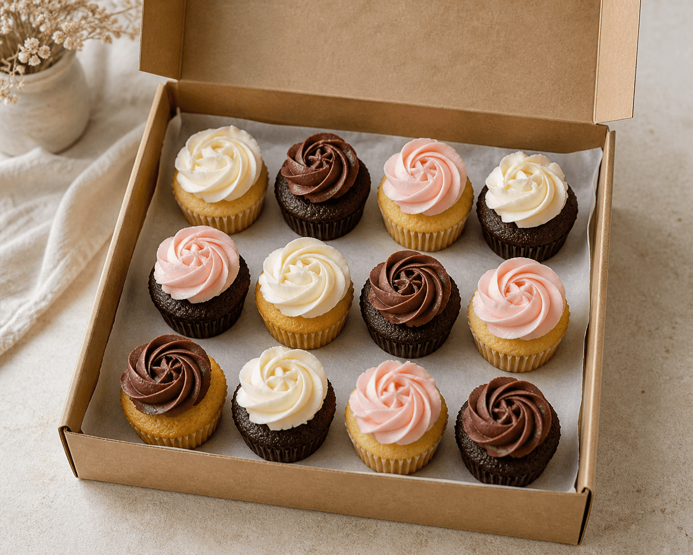 Mini Cupcakes · pack of 12